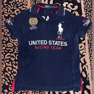 vintage usa race polo ralph lauren